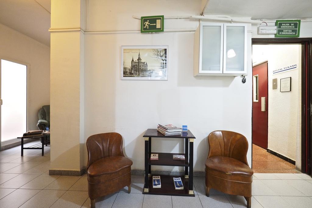 ברצלונה Hostal Elkano מראה חיצוני תמונה